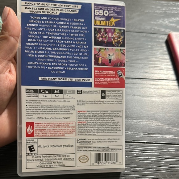 Nintendo Just Dance Series for Switch Vibrant Covers - Picture 4 of 6